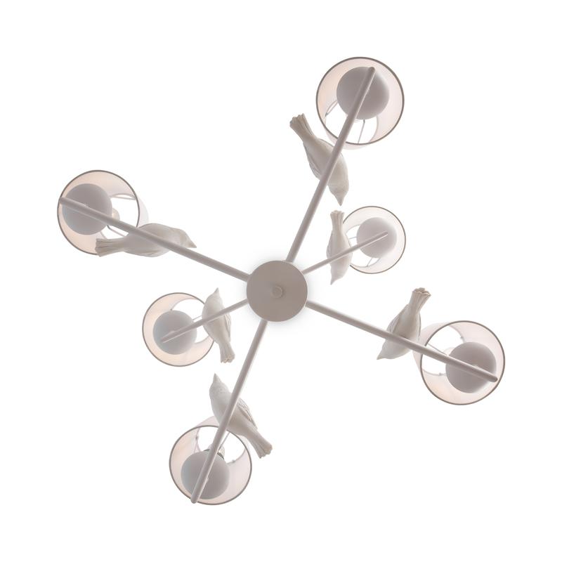  Светильник Comfy 40Вт E14х6 IP20 подвесной Freya FR5270PL-06W фото в каталоге от BTSprom.by