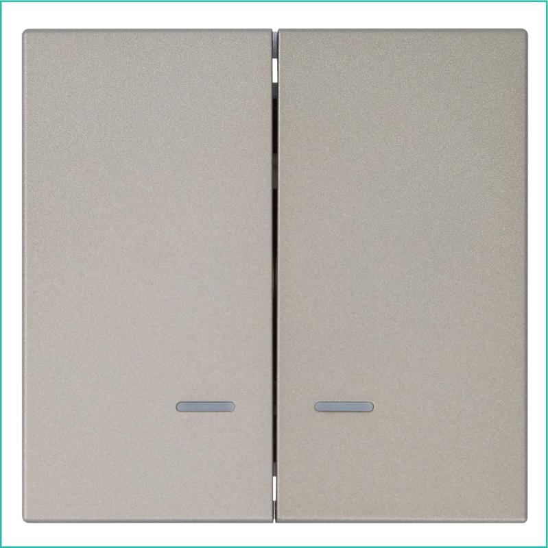 выключатель 2-кл. сп fd 10а ip20 с подсветкой с накладкой механизм бронза jasmart fd3023nbr от BTSprom.by