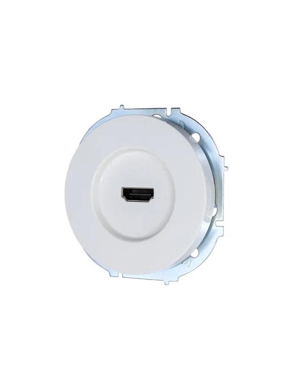  Розетка HDMI 1-м СП OSEN белая LEZARD 743-0288-203 фото в каталоге от BTSprom.by