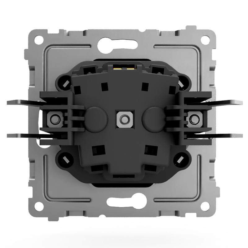 розетка 1-м сп pixel 16а ip20 с заземл. механизм карбон tokov electric tke-px-r1z-c14 от BTSprom.by