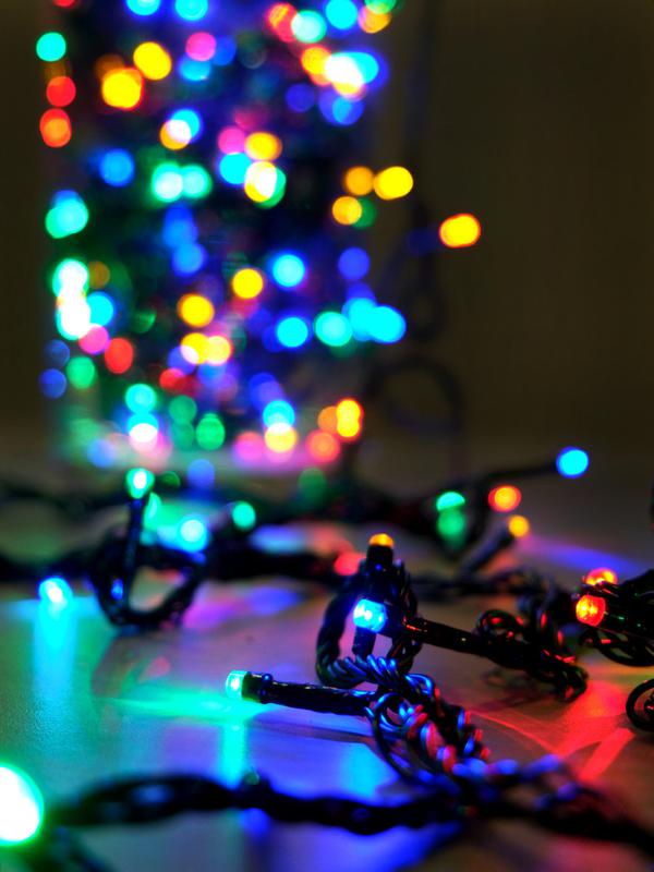 гирлянда ld100c-gm 100 светодиод. led 8 реж. 10м разноцв. shlights 4607144116770 от BTSprom.by