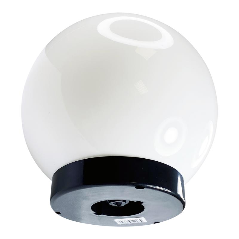  Светильник НТУ 06-60-01 "Шар" 250 Б 60Вт E27 IP55 опал ПММА /корпус плоск. черн. Элетех 1030480255 фото в каталоге от BTSprom.by