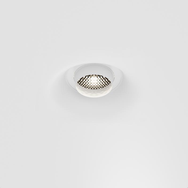  Светильник Gyps Modern 10Вт GU10 встраив. Maytoni DL006-GU10-RD-W фото в каталоге от BTSprom.by