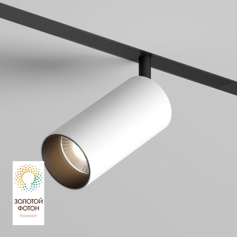 светильник акцентный smart spot 20вт dim 3000к-6000к черн. с бел. алюм. denkirs dk8041-bw+bk от BTSprom.by