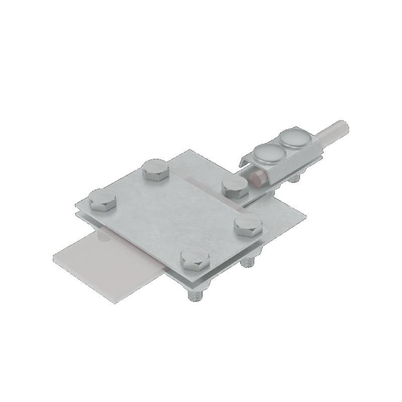 соединитель контрольный универсальный uks-b40-d5-8 inox304 полоса до 40мм пруток d5-8мм нерж. сталь км ma0080 от BTSprom.by