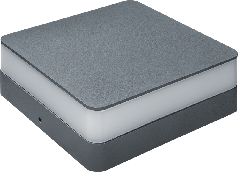 светильник светодиодный 80 562 nof-d-w-003-02 7вт 3000к ip54 240лм для наружной подсветки квадрат сер. navigator 80562 от BTSprom.by