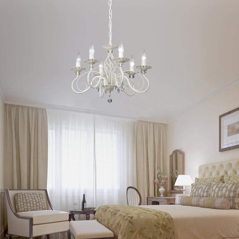  Люстра 6xE14 макс. 40Вт Vitaluce V1188-0/6 фото в каталоге от BTSprom.by