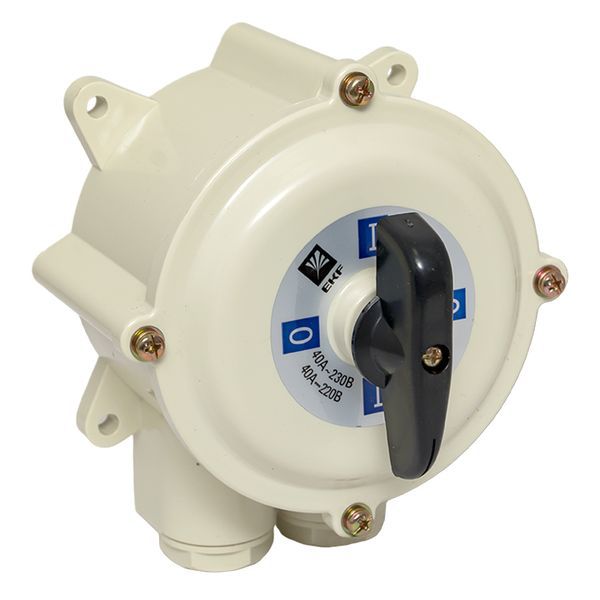 выключатель пакетный 1-кл. 40а ip56 пв3-40 м1 пл. беж. ekf pv-3-40-4 от BTSprom.by