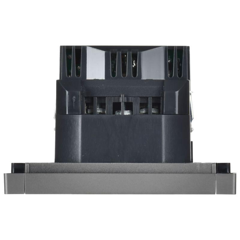  Розетка FORTE&PIANO FP547 16А USB A+C 18Вт с заземл. защ. шторки винт. крепл. сталь IEK FP-R14-16-U22-018-K46 фото в каталоге от BTSprom.by