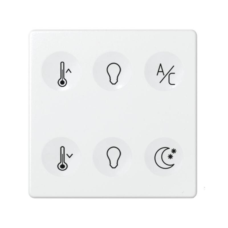 выключатель сенсорный 6-кл. сп simon 82 sense ip20 с тематич. маркир. т3 бел. simon 8000665-030 от BTSprom.by