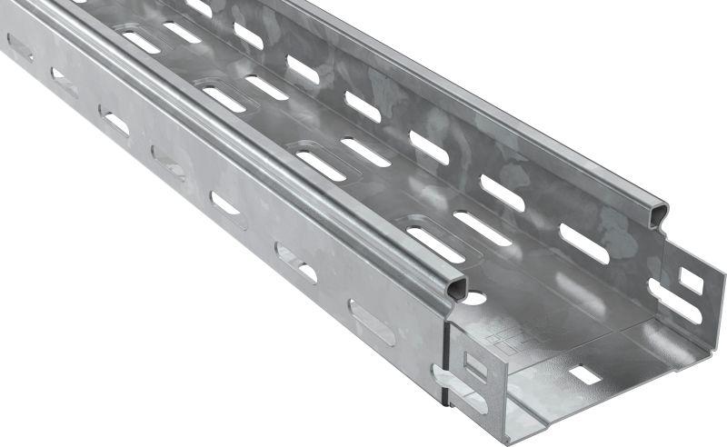 Лоток листовой перфорир. 100х50 L2000 сталь 0.7мм HDZ IEK CLP10-050-100-2-M-HDZ от BTSprom.by