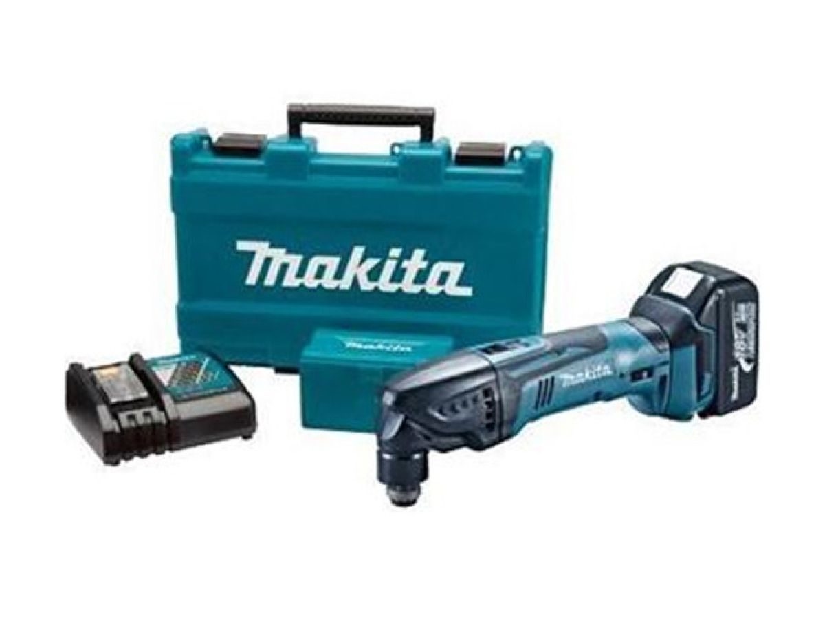 аккум. многофункциональный инструмент (реноватор) makita lxt dtm 50 rfe в чем. (18.0 в, li-ion, 2 акк., 3.0 а/ч, 21000 об/мин) dtm50rfe от BTSprom.by
