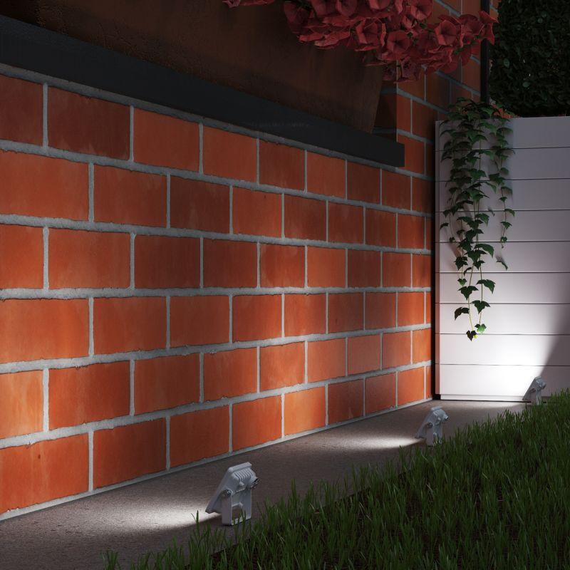  Прожектор светодиодный Elementary 10Вт 6500К IP65 900лм 200-240В ДО бел. GAUSS 613120310 фото в каталоге от BTSprom.by