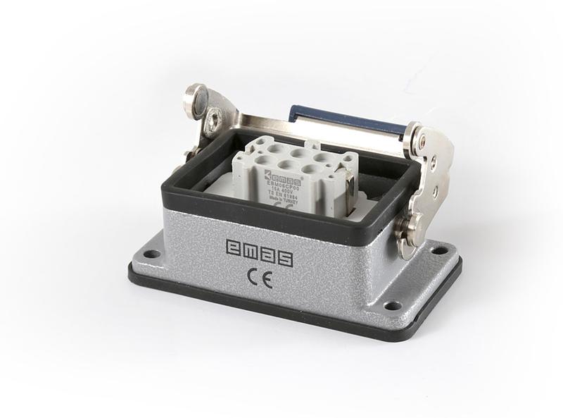 розетка 2-фиксатора для панели 6 полюсов 16а emas ebm06pm46 от BTSprom.by