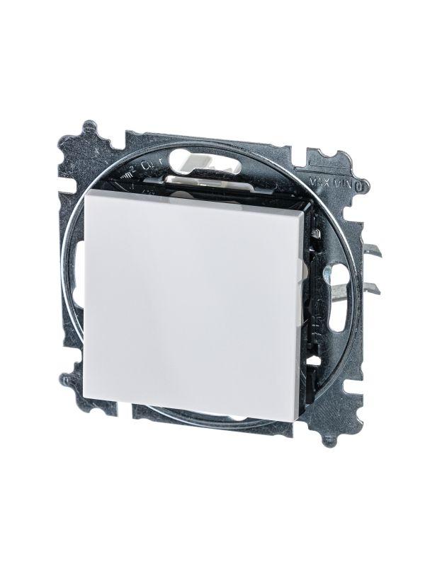 переключатель 1-кл. сп levit ip20 бел./дым. черн. abb 2chh590645a6062 от BTSprom.by