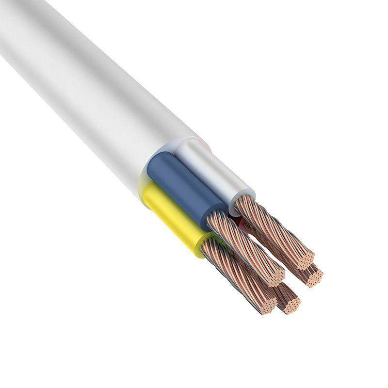 провод пвс 5x6.0 б (уп.50м) rexant 01-8074-50 от BTSprom.by