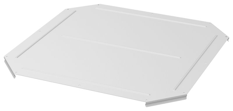 крышка для ответвителя осн.500 1.2мм ral 9016 esca 5 iek es5-krd-500-12-rga от BTSprom.by