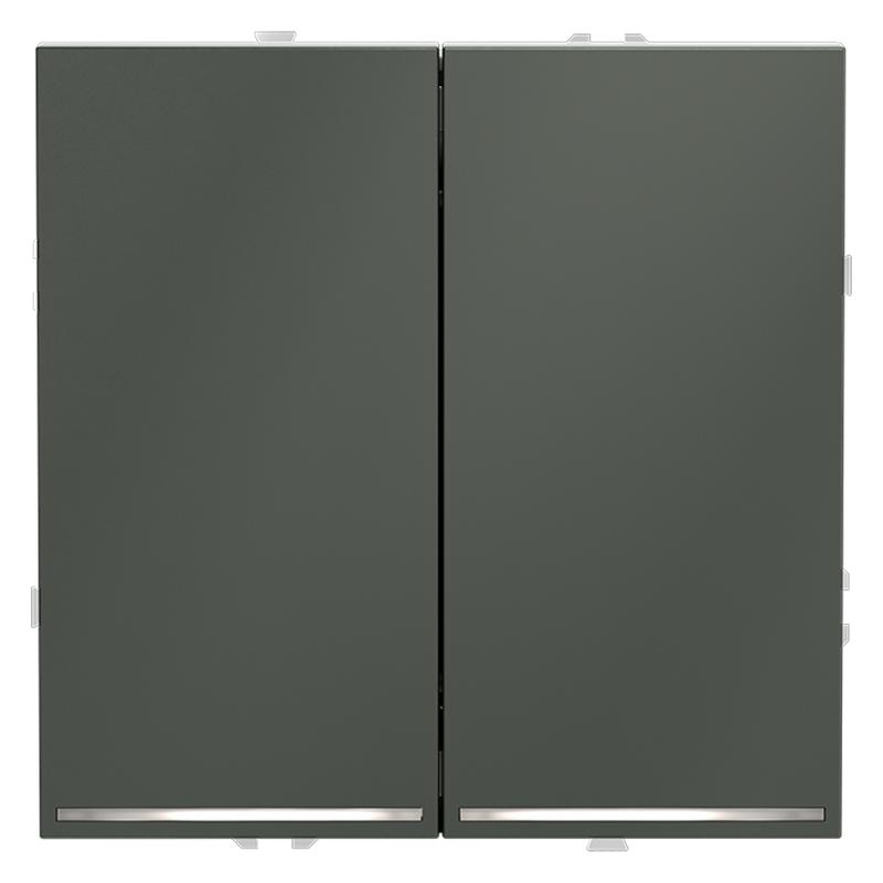 переключатель проходной 2-кл. сп s70 10а с подсветкой механизм титан voltum vls020406 от BTSprom.by