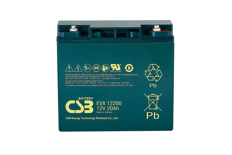 аккумулятор 12в 20а.ч csb evx12200 csb от BTSprom.by