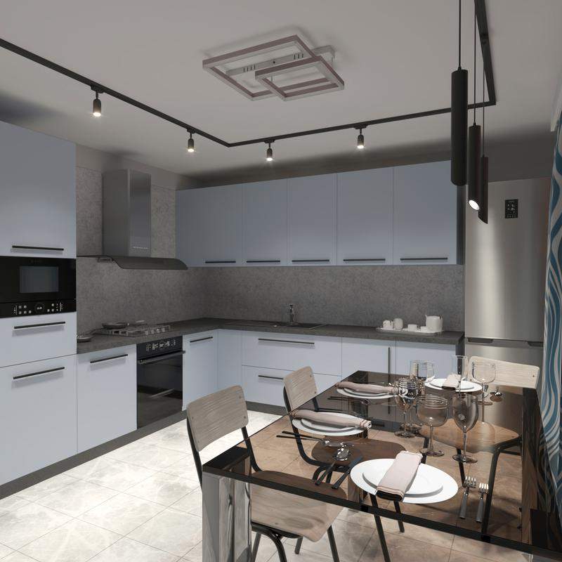  Светильник трековый ARTLINE поворотный 55х55х87мм GU10 220В пластик 4кв.м черн. Ritter 59870 5 фото в каталоге от BTSprom.by