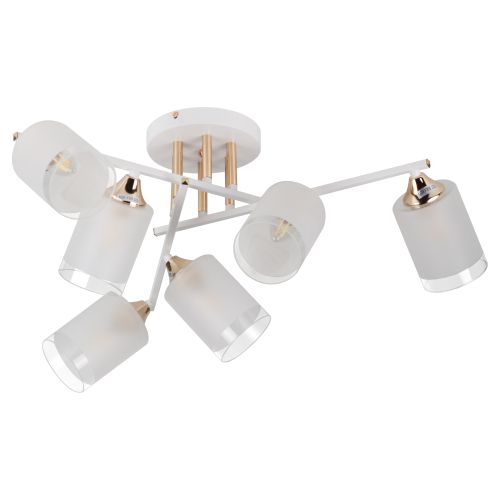  Люстра Georgiana 9144-205 6хЕ27 60Вт модерн Rivoli Б0055879 фото в каталоге от BTSprom.by