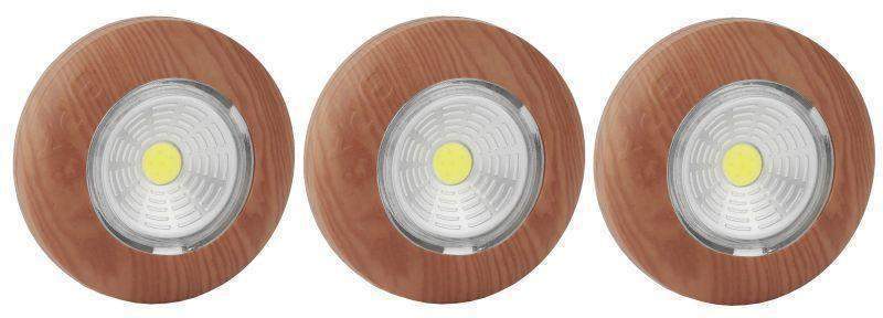 фонарь sb-506 new пушлайт "аврора" cob 3хaaa дерево (уп.3шт) эра б0031045 от BTSprom.by