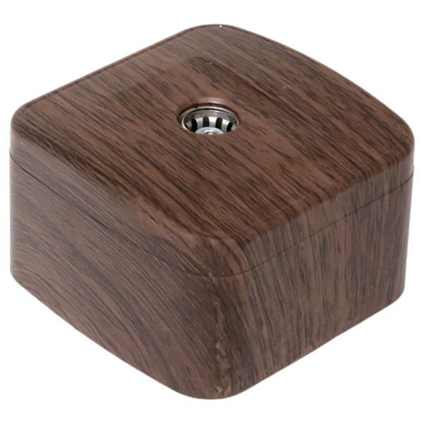  Розетка телевизионная TV 1-м ОП Минск 5-862МГц 75Ом темн. дерево EKF EGA00-027-40 фото в каталоге от BTSprom.by