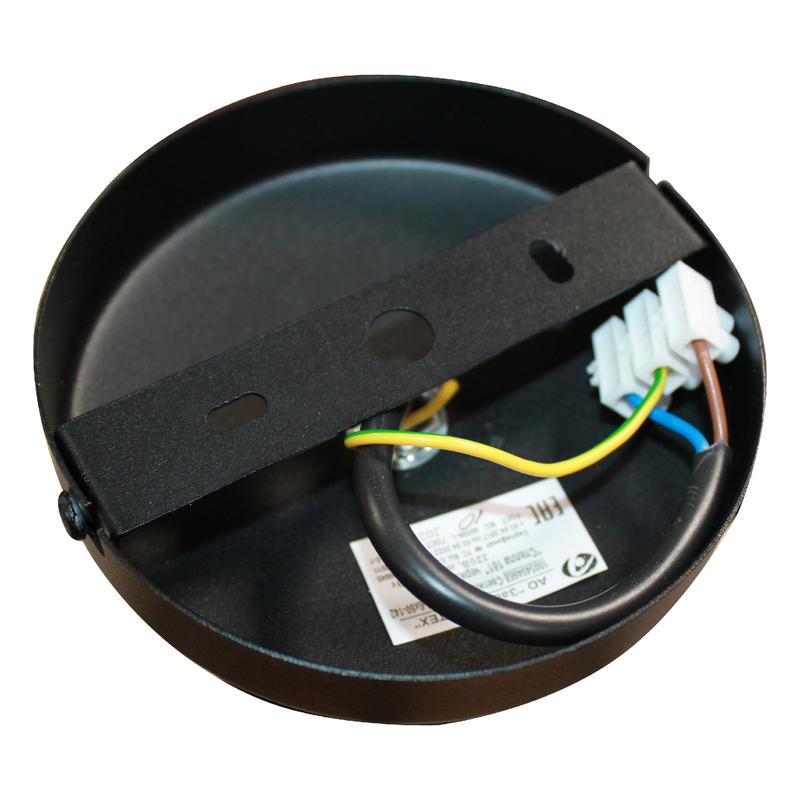  Светильник "Стелла" 161 НПБ 01-6х60-142 Е27 ИУ черн. муар Элетех 1005404668 фото в каталоге от BTSprom.by