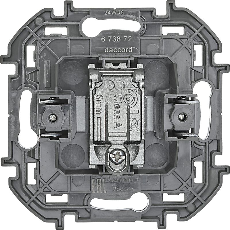  Розетка телевизионная оконечная TV Inspiria 10дБ 5-862мГц механизм алюм. IEK 673872 фото в каталоге от BTSprom.by