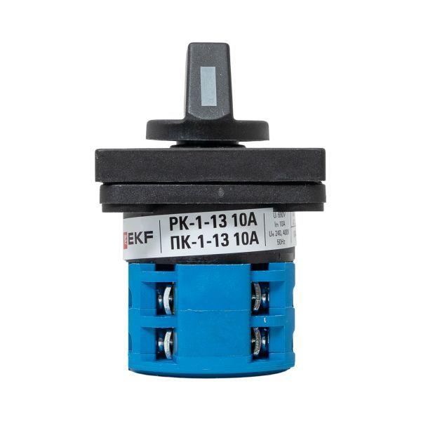  Переключатель кулачковый ПК-1-13 3П 10А "0-1" EKF pk-1-13-10 фото в каталоге от BTSprom.by