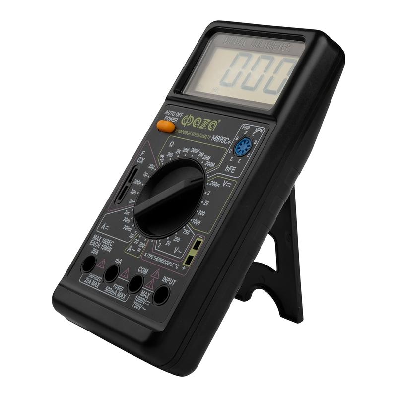  Мультиметр цифровой M890C+ ФАZА 5008816 фото в каталоге от BTSprom.by