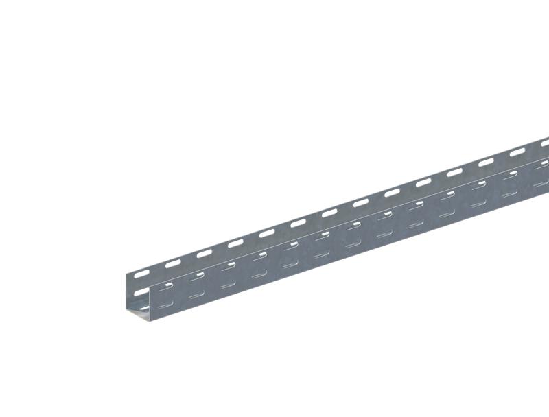 Лоток листовой перфорированный 50х50 L2000 сталь 0.7мм ЛМс-П цУТ2.5 оцинк. СОЭМИ Н0122111311 от BTSprom.by
