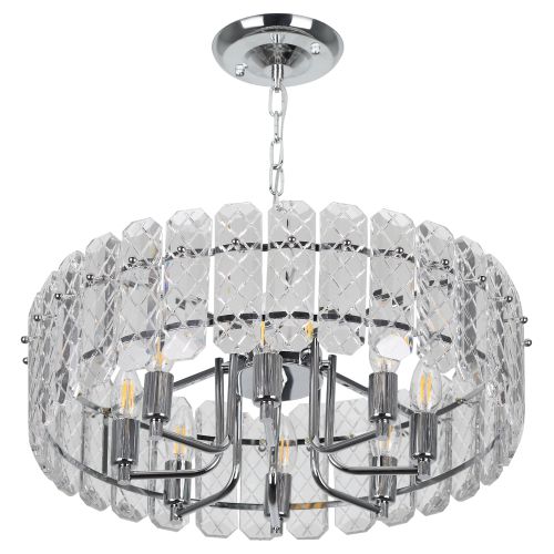  Люстра Whitney 1050-308 8хЕ14 40Вт хрусталь Rivoli Б0061222 фото в каталоге от BTSprom.by