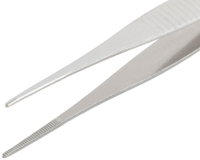  Пинцет прямой нержавеющий 125мм MOS 67437М фото в каталоге от BTSprom.by