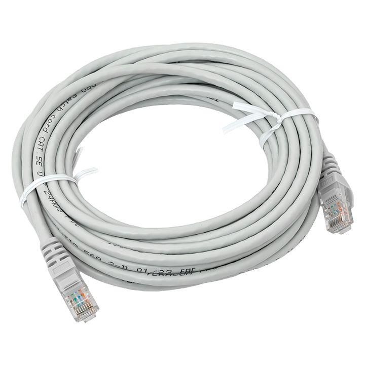 патч-корд кат.5e utp неэкранир. pvc сер. 7.0м teracom pro ekf trp-5eutp-pvc-7m-gy от BTSprom.by