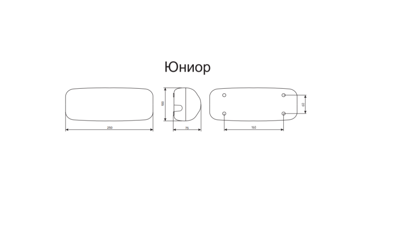  Указатель световой BS-JUNIOR-833-5х0.3 LED IP42 автономный Белый свет a14399 фото в каталоге от BTSprom.by