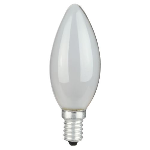 Лампа накаливания B36 40Вт свеча матовая E14/E14 230В Эра Б0066378 фото в каталоге от BTSprom.by