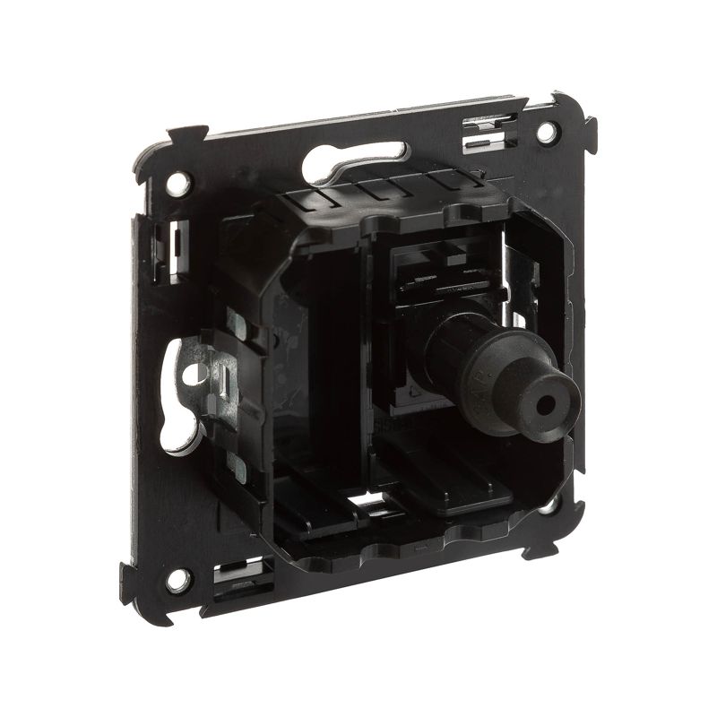  Розетка телевизионная одиночная TV 1-м СП Avanti "Черный матовый" DKC 4412503 фото в каталоге от BTSprom.by