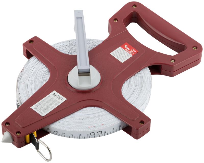  Рулетка землемерная 50м фибергласовая лента открытый корпус красн. КУРС 17665 фото в каталоге от BTSprom.by