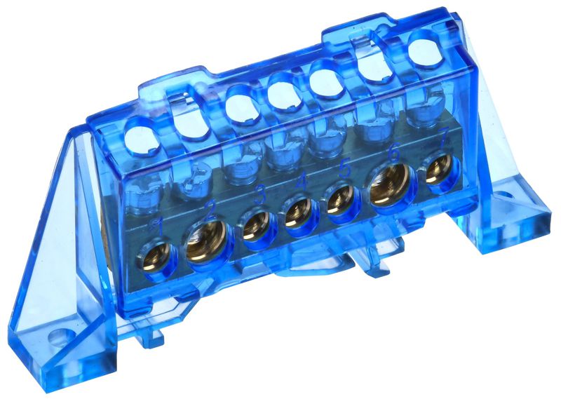 шина нулевая n в комб. изол. "стойка" 8х12-7-с tekfor iek tf-nn20-07-dp-k07 от BTSprom.by