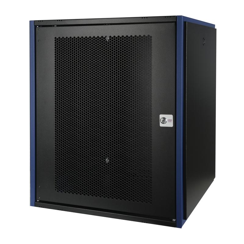 шкаф настенный 19дюйм 15u 600х600 дверь перфорир. черн. datarex dr-620321 от BTSprom.by