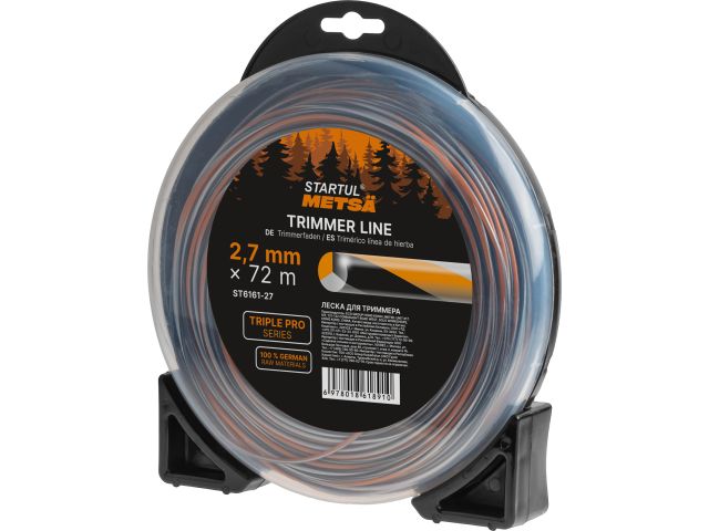 леска ф 2.7 мм х 72 м витой круг сеч. triple pro startul metsa (трехкомпонентная) st6161-27 от BTSprom.by