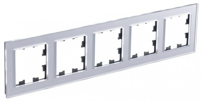 рамка 5-м atlasdesign nature органич. стекло алюм. se atn320305 от BTSprom.by