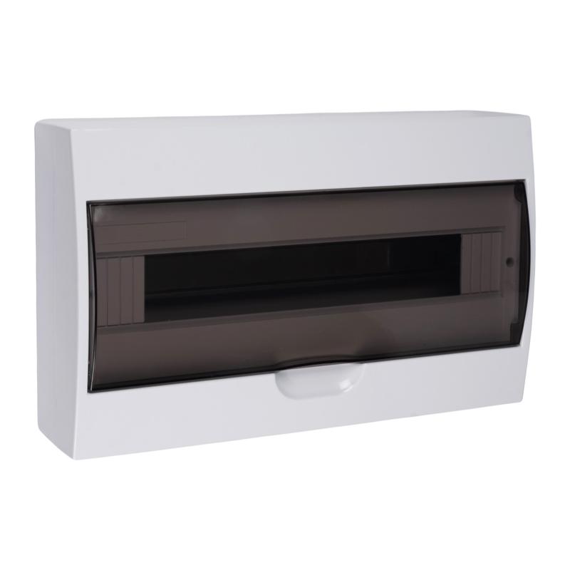 бокс модульный накладной pdb/w 1018 wh (щрн-п-18) ip41 пластик. pro jazzway 5071681 от BTSprom.by