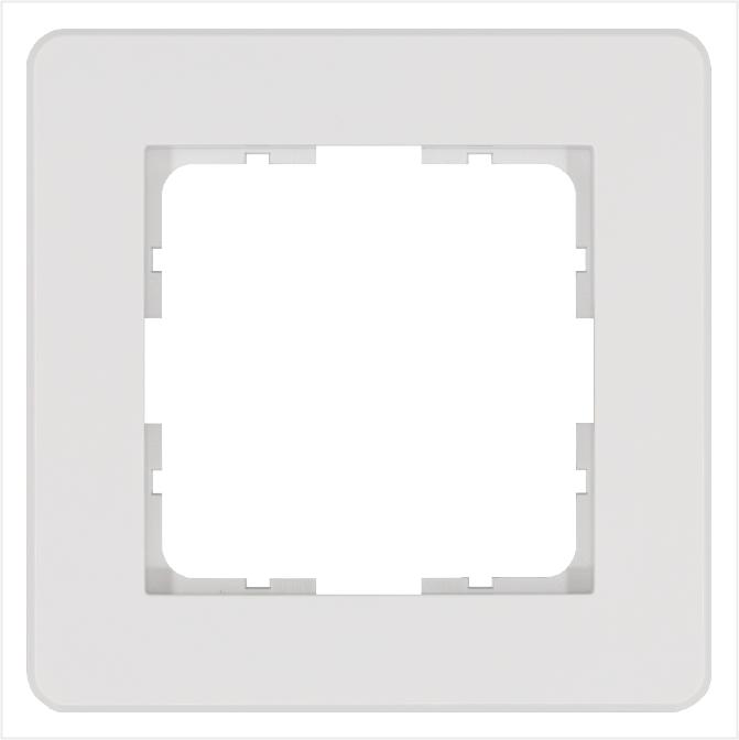 рамка 1-м g-flex бел. глянцевый jasmart g1101w от BTSprom.by