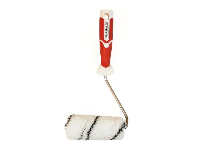 валик "polyester" 30-120мм с ручкой 6мм color expert (покраска стен и фасадов, полиэстер) 86403002 от BTSprom.by