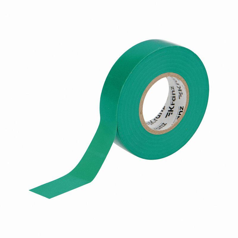  Изолента ПВХ профессиональная 0.18х19мм 20м зел. Kranz KR-09-2803 фото в каталоге от BTSprom.by