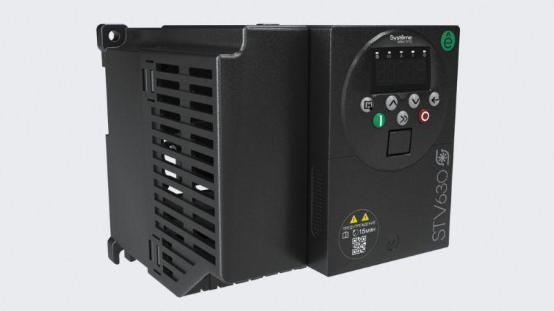 преобразователь частоты stv630 4квт 400в эмс с3 + led панель оператора se stv630u40n4 от BTSprom.by