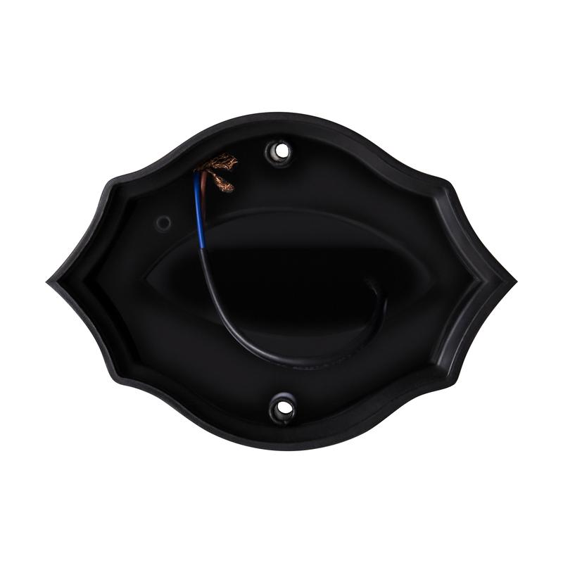  Светильник Frak 1х13Вт E27 IP44 бра настен. Voltega VGL7305WL-01B фото в каталоге от BTSprom.by