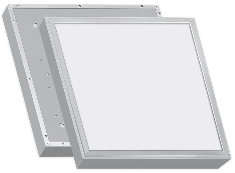 светильник светодиодный universal-soft-a 46 6500к ip20 595х595х55 cri80 opal-sand с бап на 1ч бел. luxdator con csvt цб-00008993 от BTSprom.by
